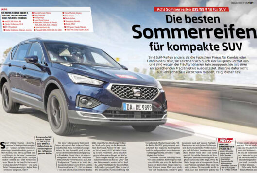 Tyres for compact SUVs – AMS tests 7 brands